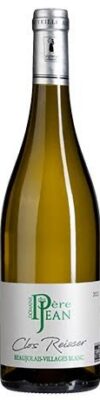 Een fles Pere Jean Clos Reisser Beaujolais Blanc
