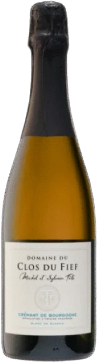 Fles Crémant de Bourgogne van Domaine Clos du Fief